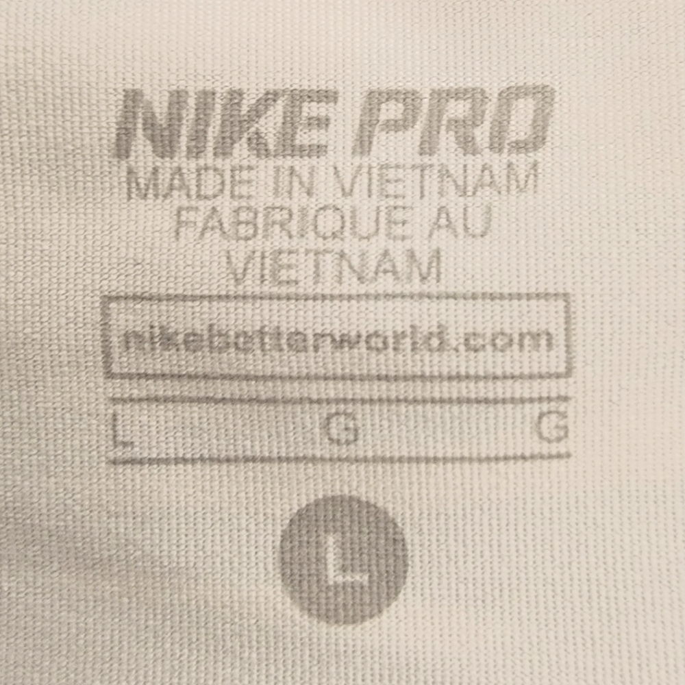 Nike Pro Women's Haze Dri-Fit Training Capri Legging Camo Black Grey Gym… - Picture 15 of 17